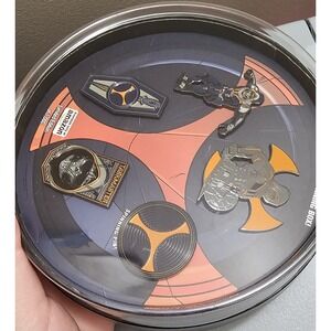 Black Widow "Taskmaster" 5 Lapel Pin Set Marvel Studios Disney Collectors Pins